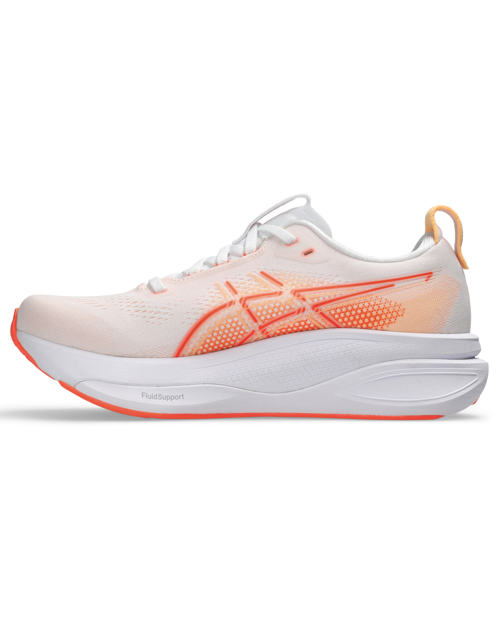 Asics GEL-KAYANO 33-Dames-WHITE/VIVID CORAL
