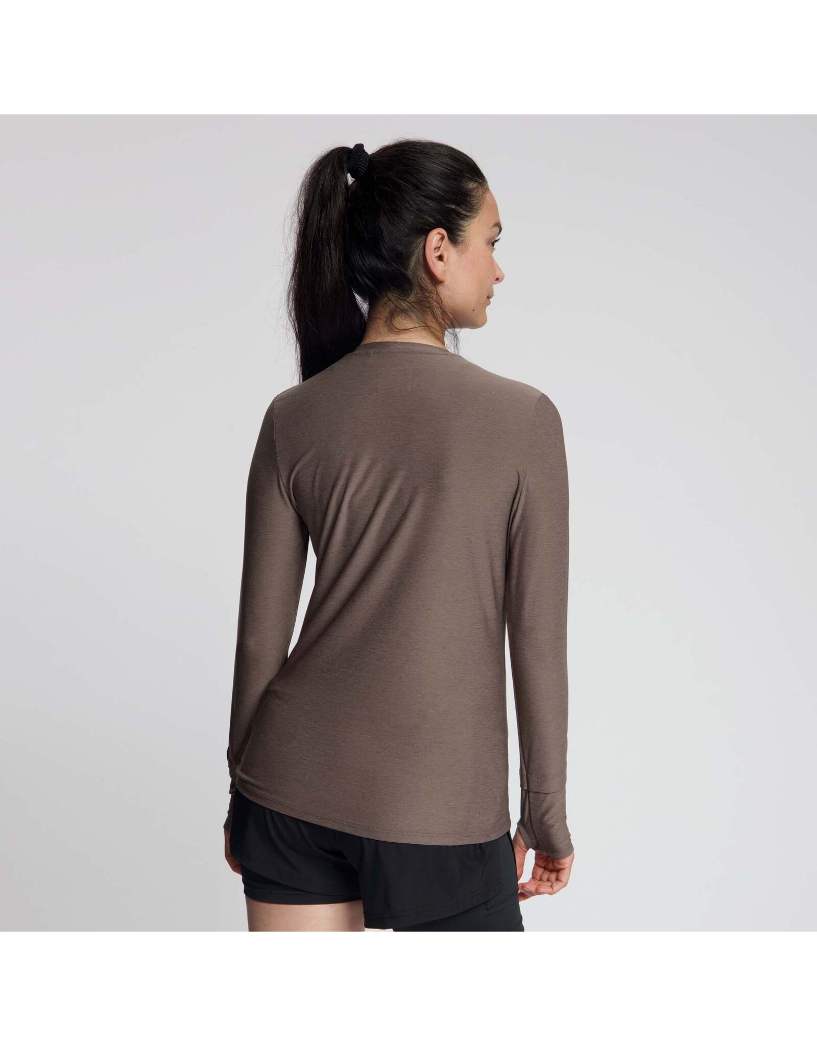 Rogelli Ds Running T-shirt LM Essential Mokka