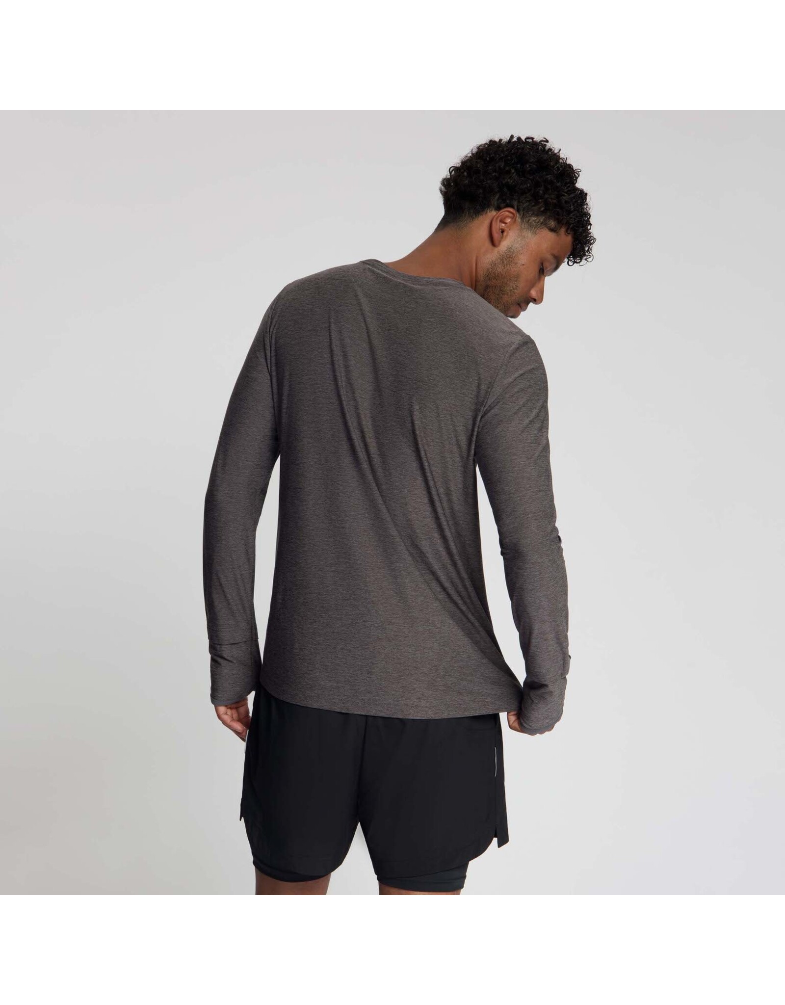 Rogelli Running T-shirt LM Essential Plum Kitten