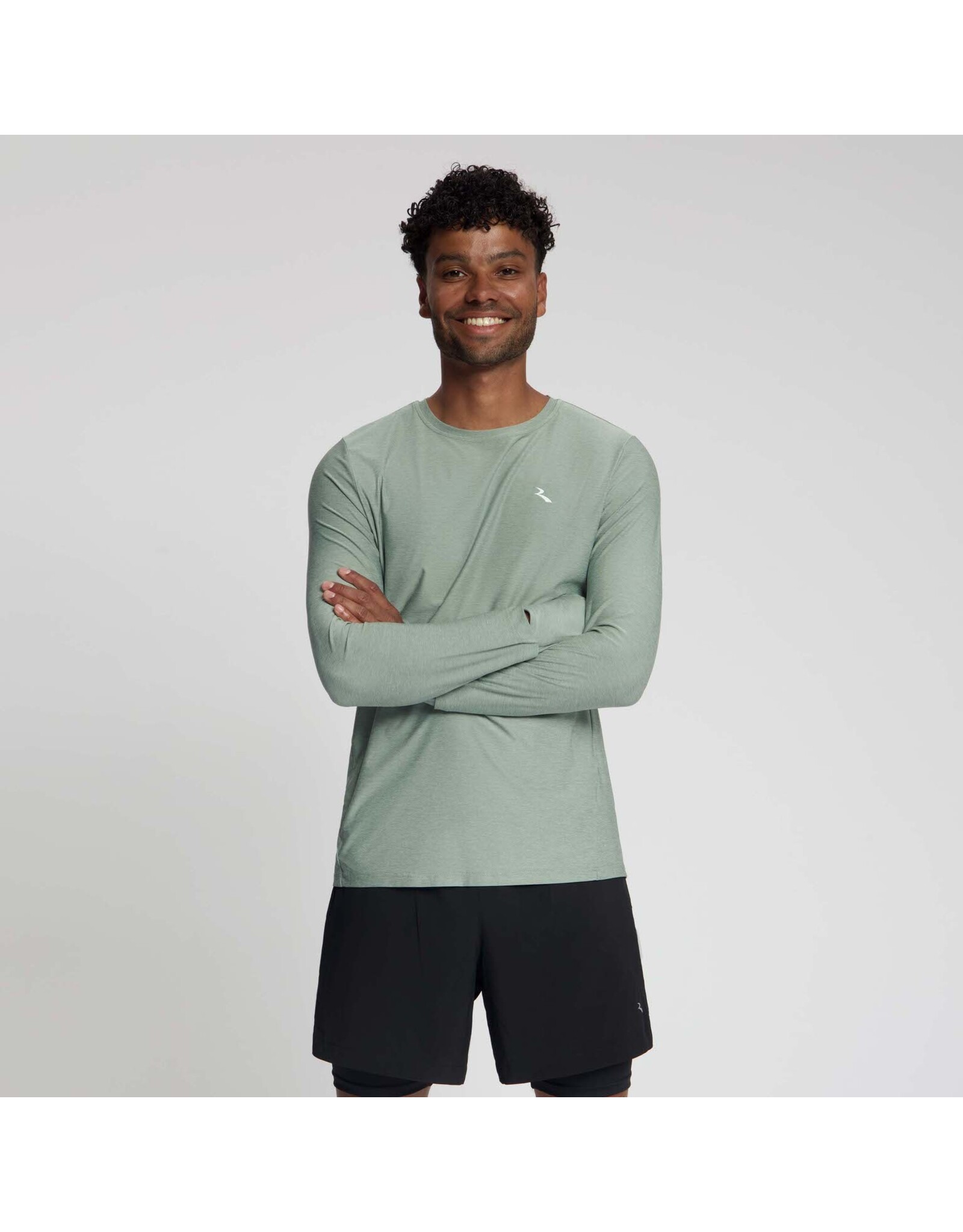 Rogelli Running T-shirt LM Essential Slate