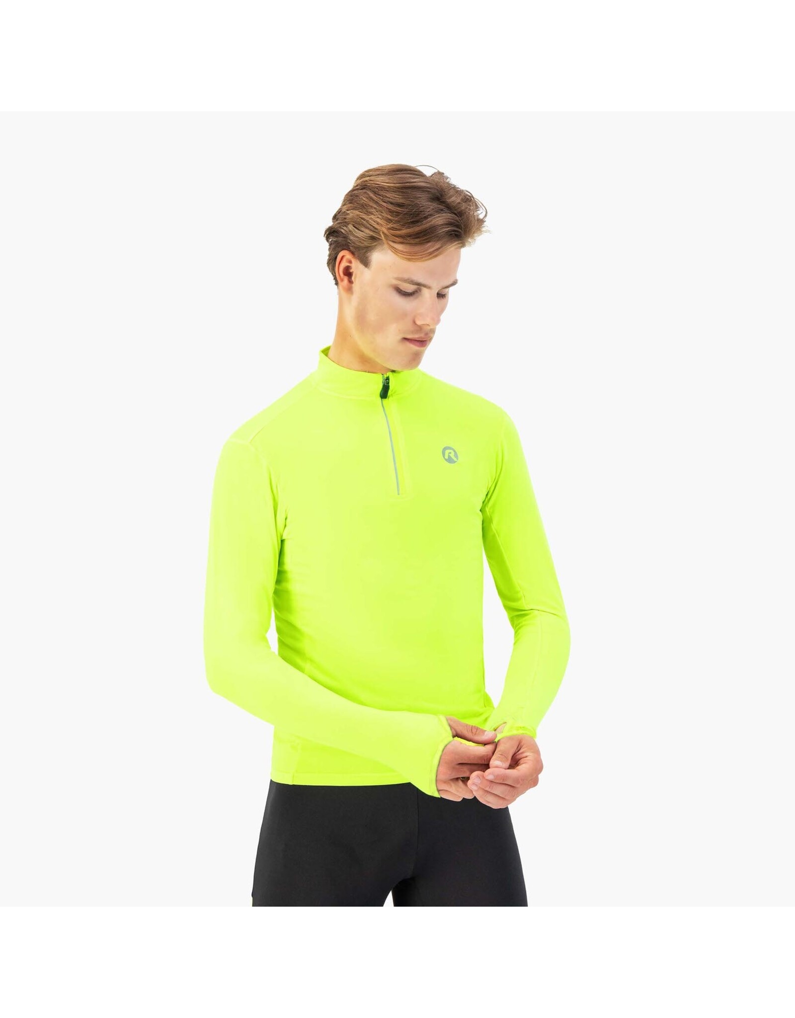 Rogelli Core- Top L/S-fluor yellow