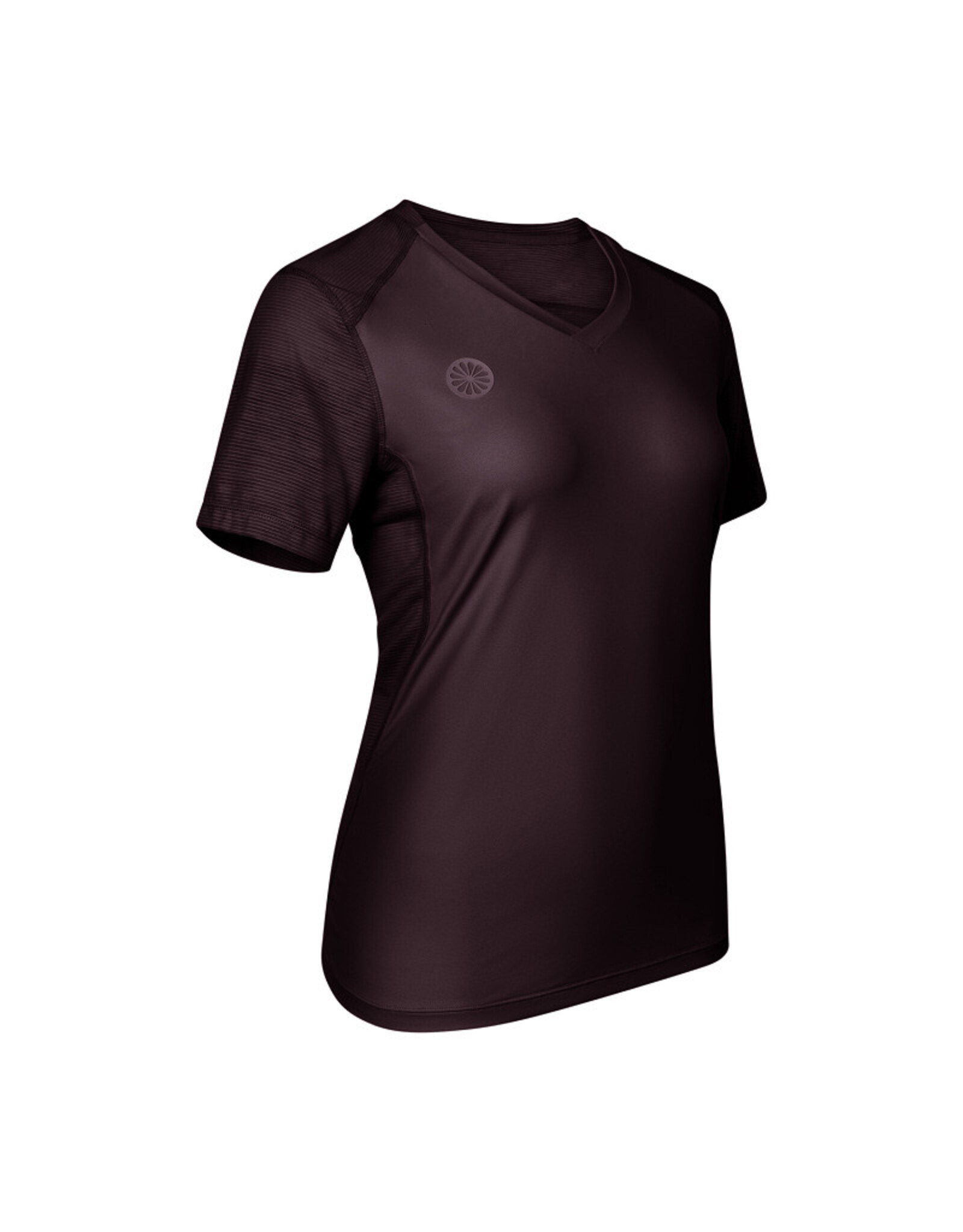 The Indian Maharadja Women dry touch tee-dark berry