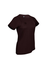 The Indian Maharadja Women DryShift tee-dark berry