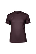 The Indian Maharadja Women dry touch round neck tee-dark berry