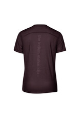 The Indian Maharadja Women dry touch round neck tee-dark berry