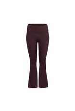 The Indian Maharadja Women performance flared tight-dark berry