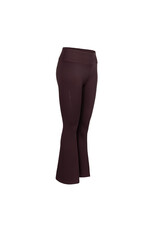 The Indian Maharadja Women performance flared tight-dark berry