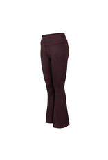 The Indian Maharadja Women performance flared tight-dark berry