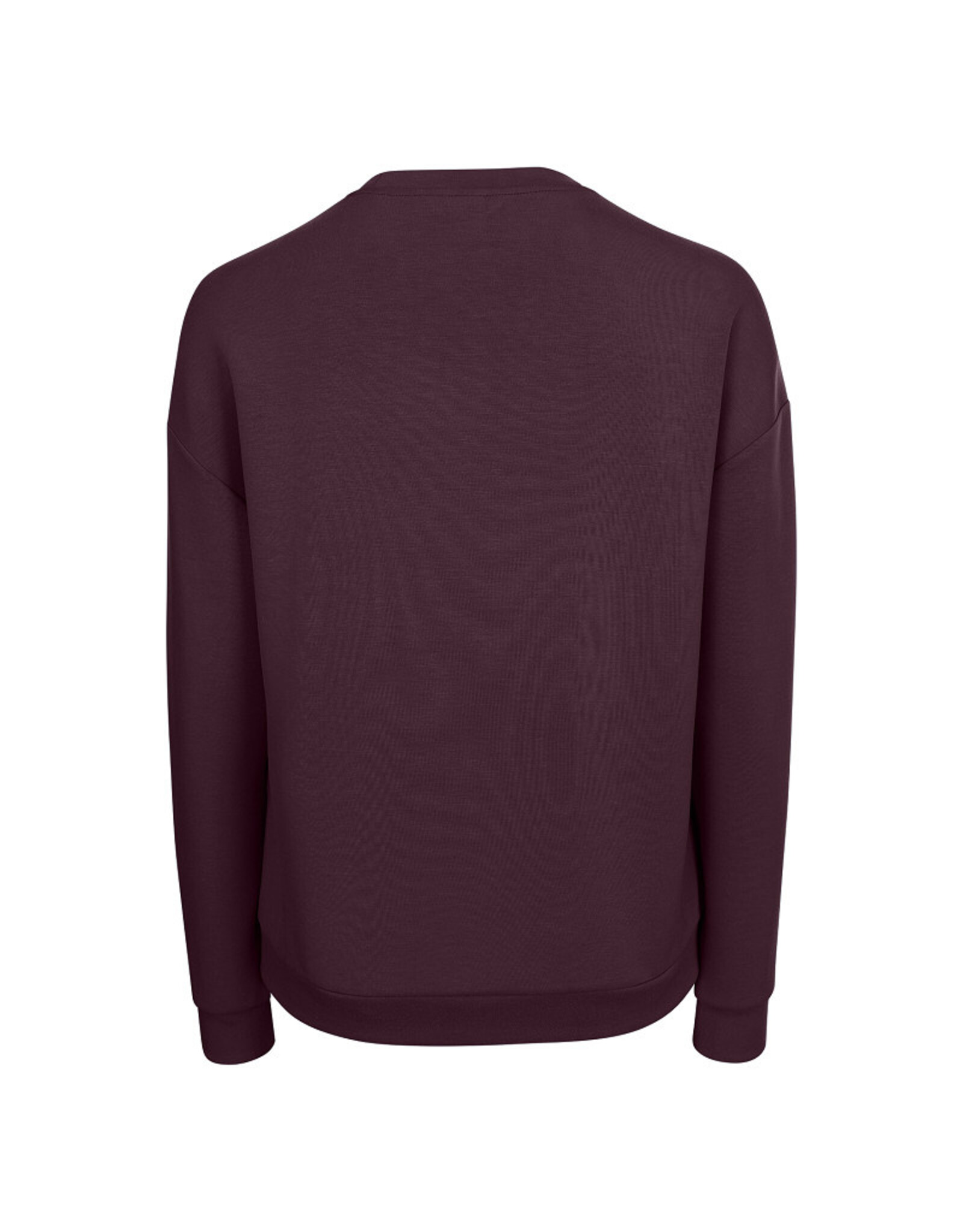 The Indian Maharadja Women soft supreme sweater-dark berry