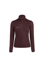 The Indian Maharadja Women performance full zip-dark berry