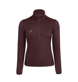 The Indian Maharadja Women performance full zip-dark berry