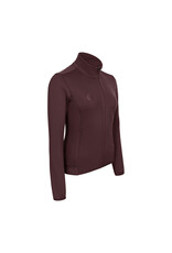 The Indian Maharadja Women performance full zip-dark berry
