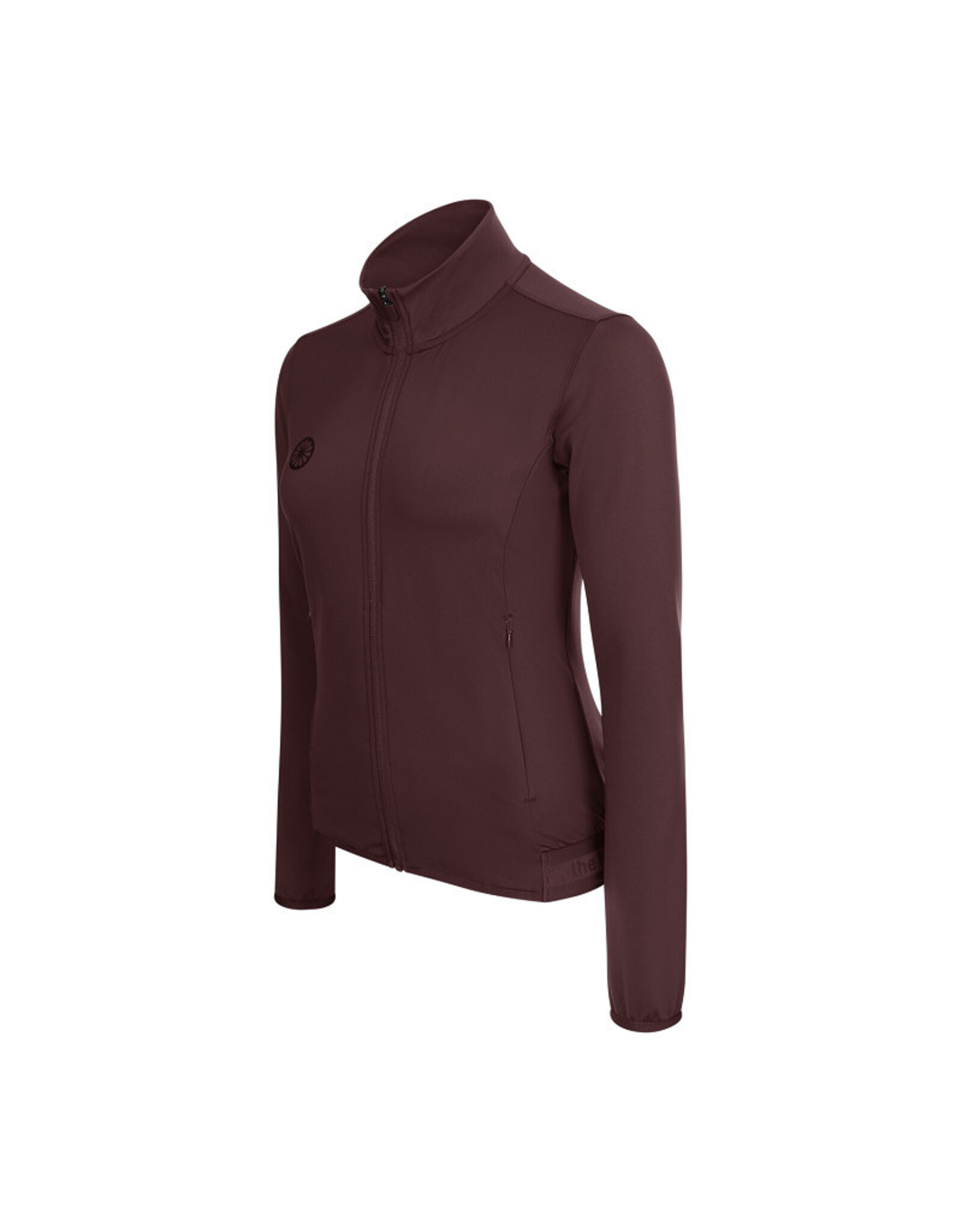 The Indian Maharadja Women performance full zip-dark berry