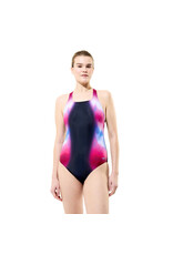 Speedo PRINT MEDALIST 1P BLA/PIN