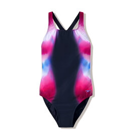 Speedo PRINT MEDALIST 1P BLA/PIN