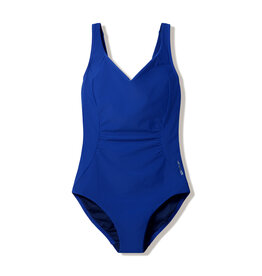 Speedo SHIRRED SWIMSUIT BLU