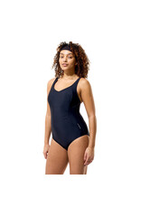 Speedo SHIRRED SWIMSUIT BLA