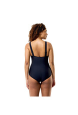 Speedo SHIRRED SWIMSUIT BLA