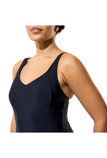 Speedo SHIRRED SWIMSUIT BLA