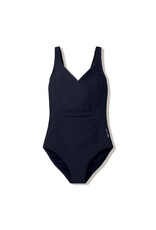 Speedo SHIRRED SWIMSUIT BLA