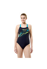 Speedo MEDLEY LOGO MEDALIST 1P BLA/GRN