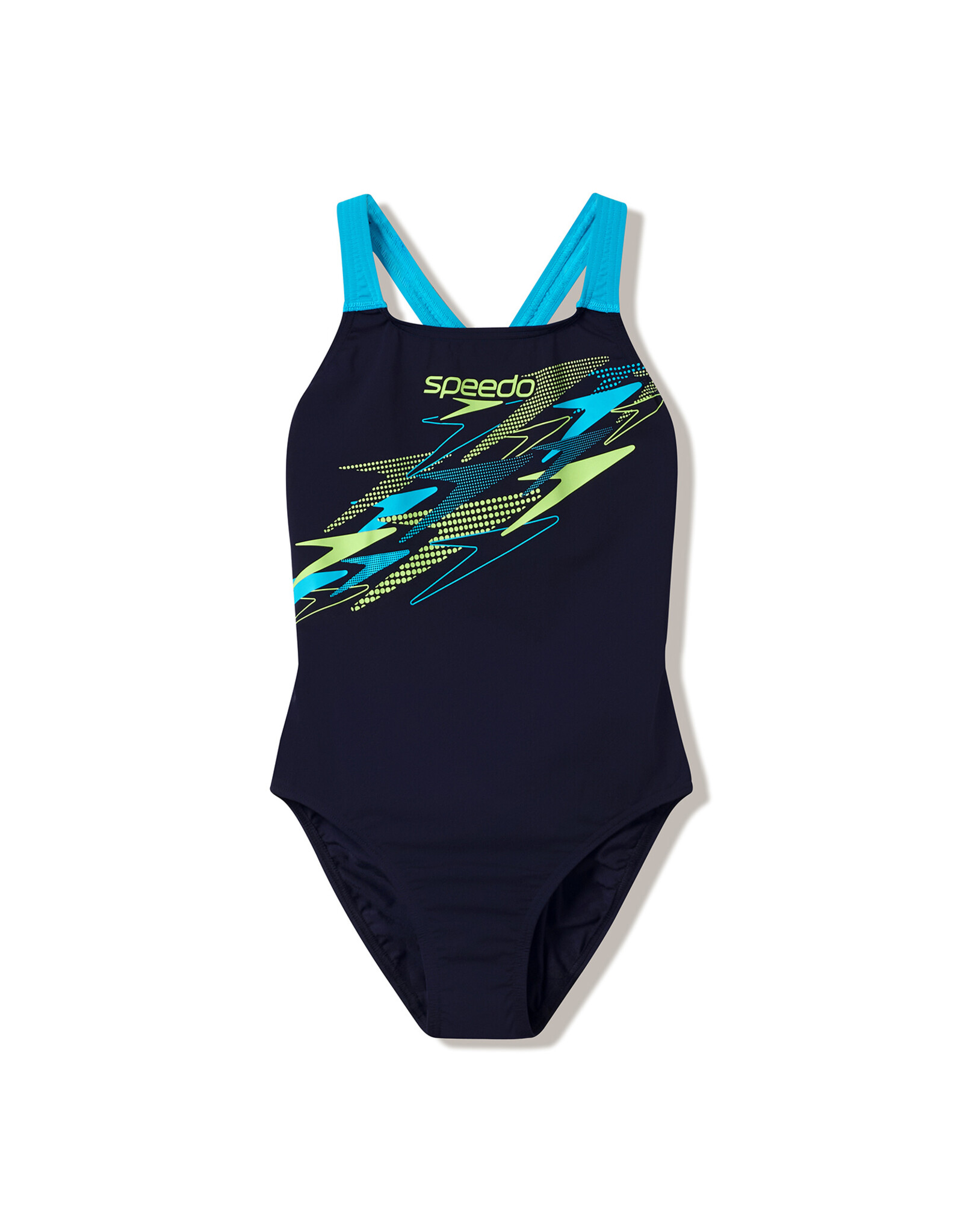 Speedo MEDLEY LOGO MEDALIST 1P BLA/GRN