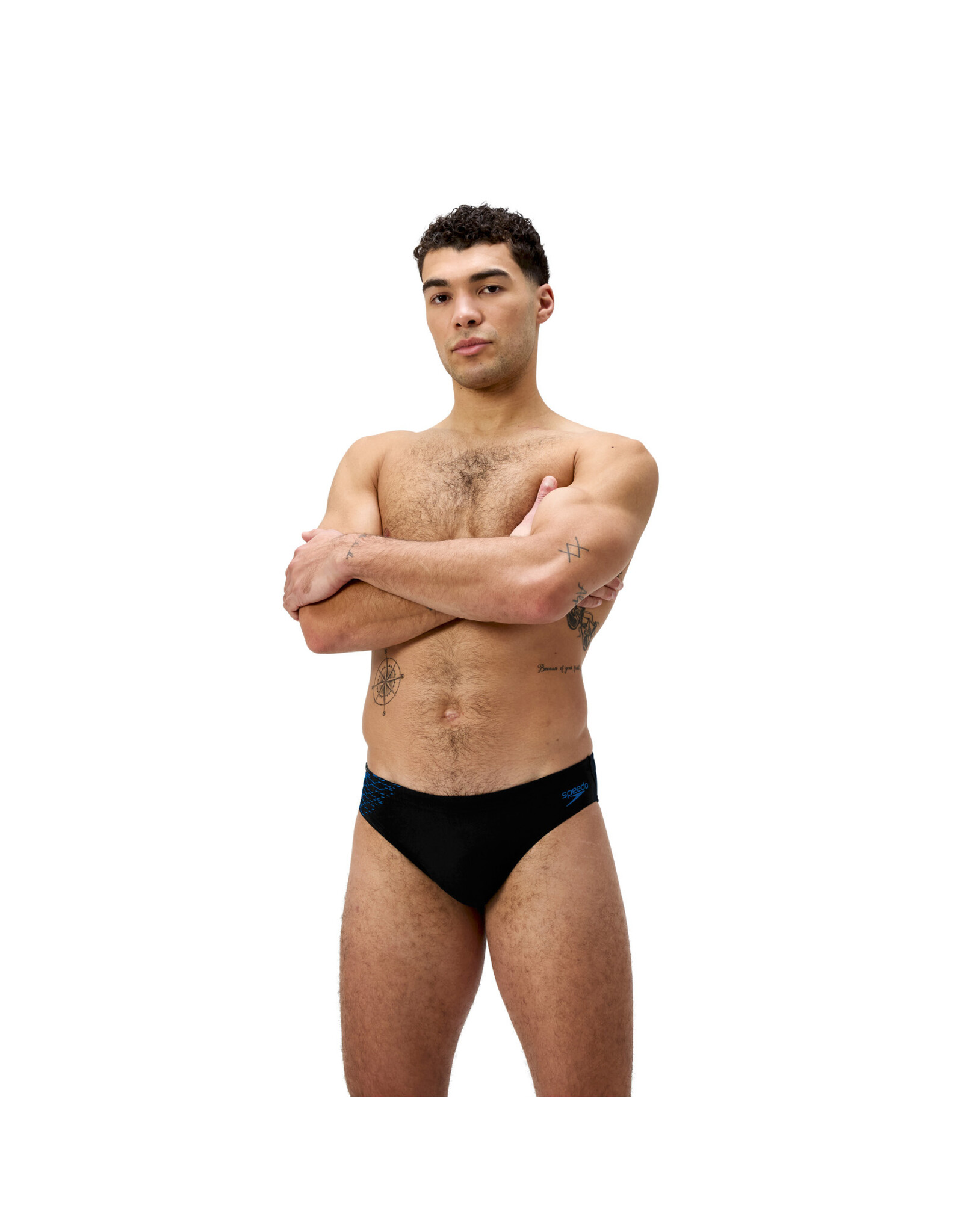 Speedo END+ TECH PANEL 7CM BRIEF BLA/BLU