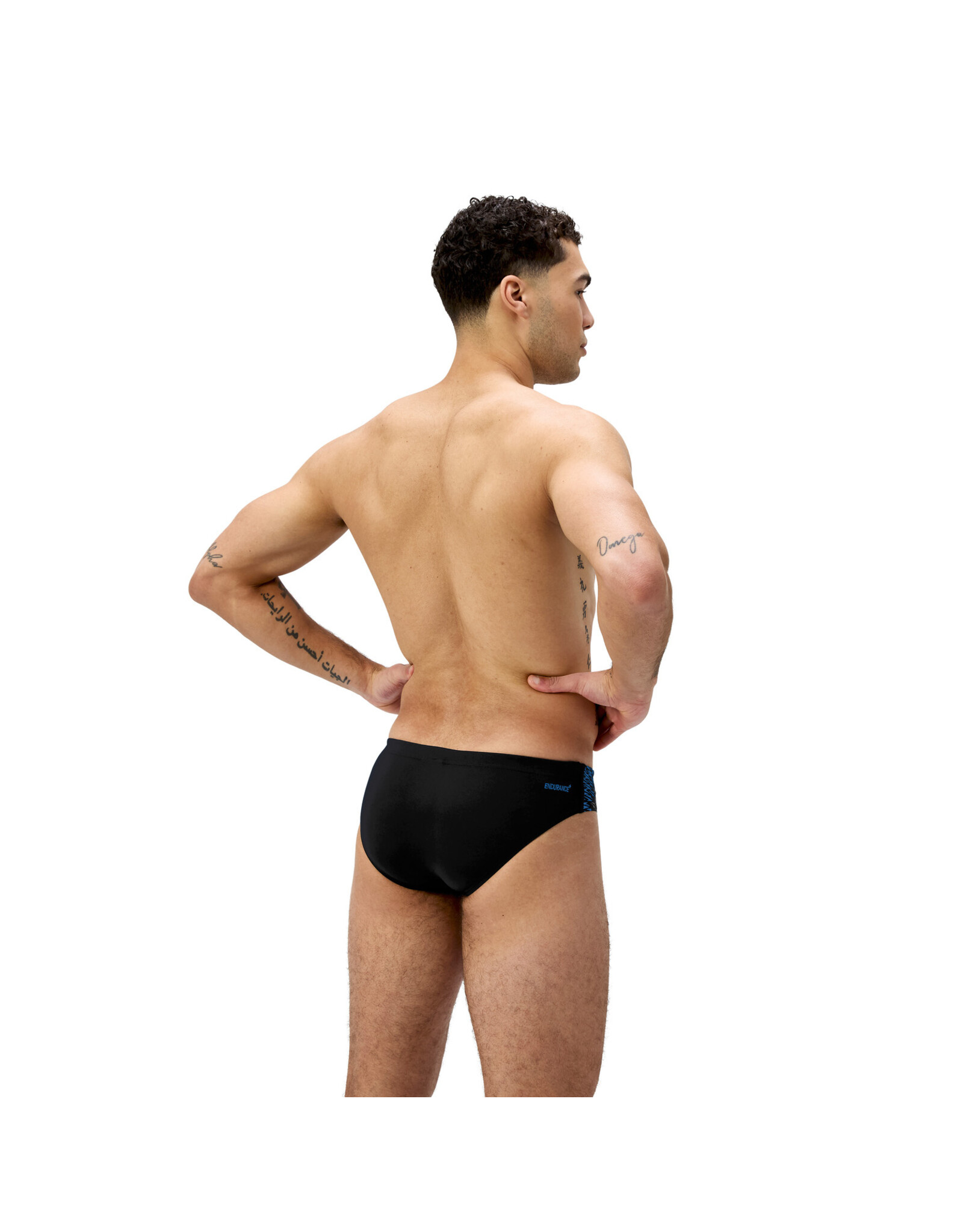 Speedo END+ TECH PANEL 7CM BRIEF BLA/BLU