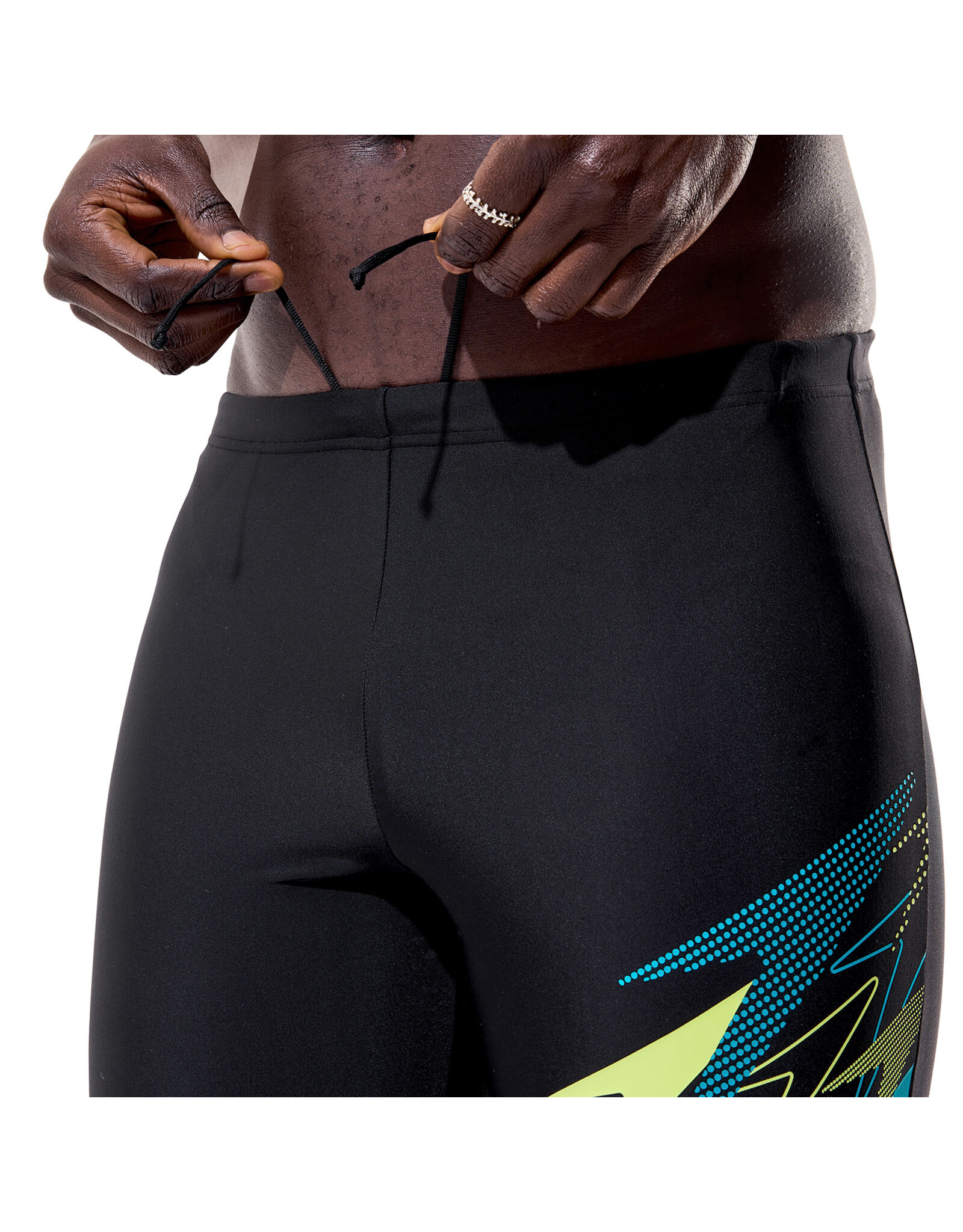 Speedo MEDLEY LOGO JAMMER BLA/GRN