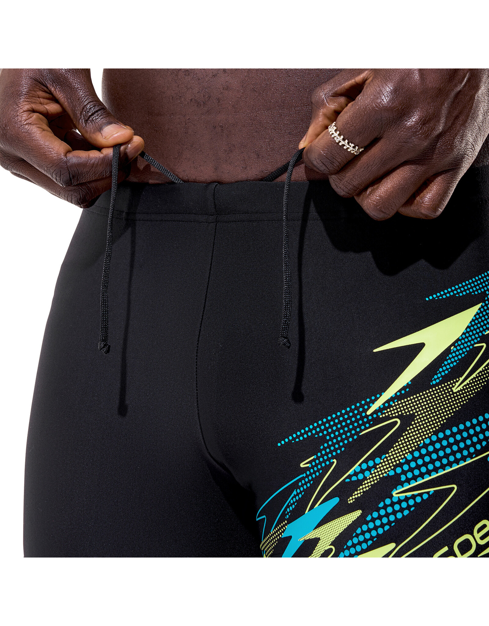 Speedo MEDLEY LOGO AQUASHORT BLA/GRN