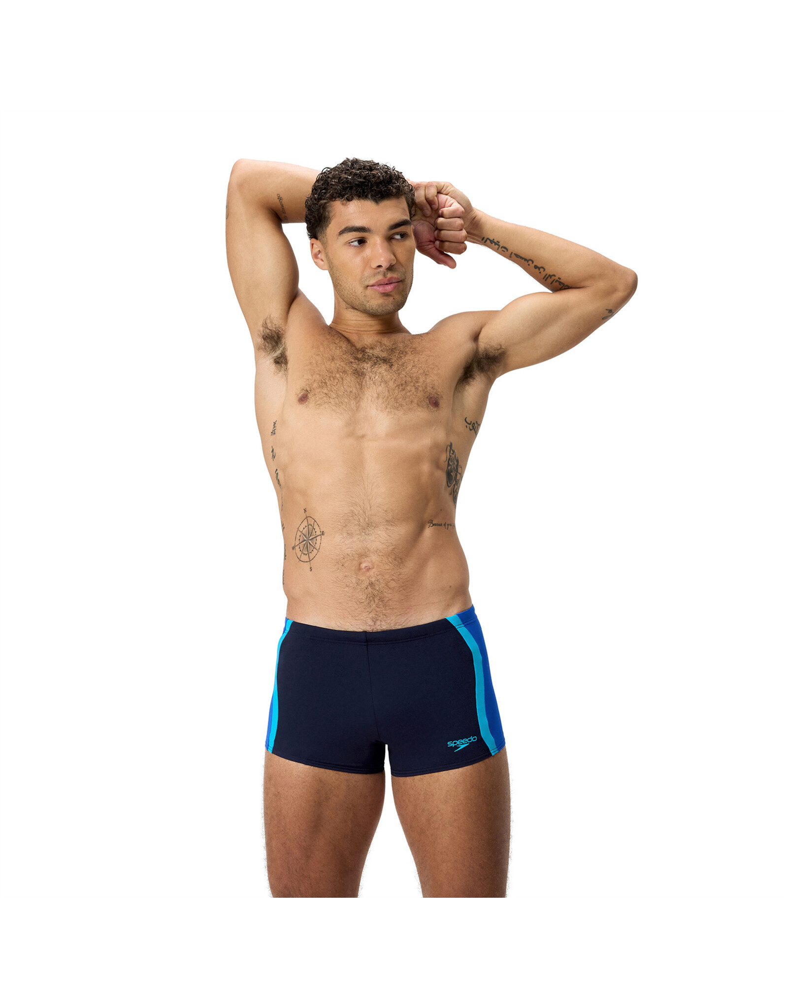 Speedo SOLID SPLICE AQSH NAV/BLU