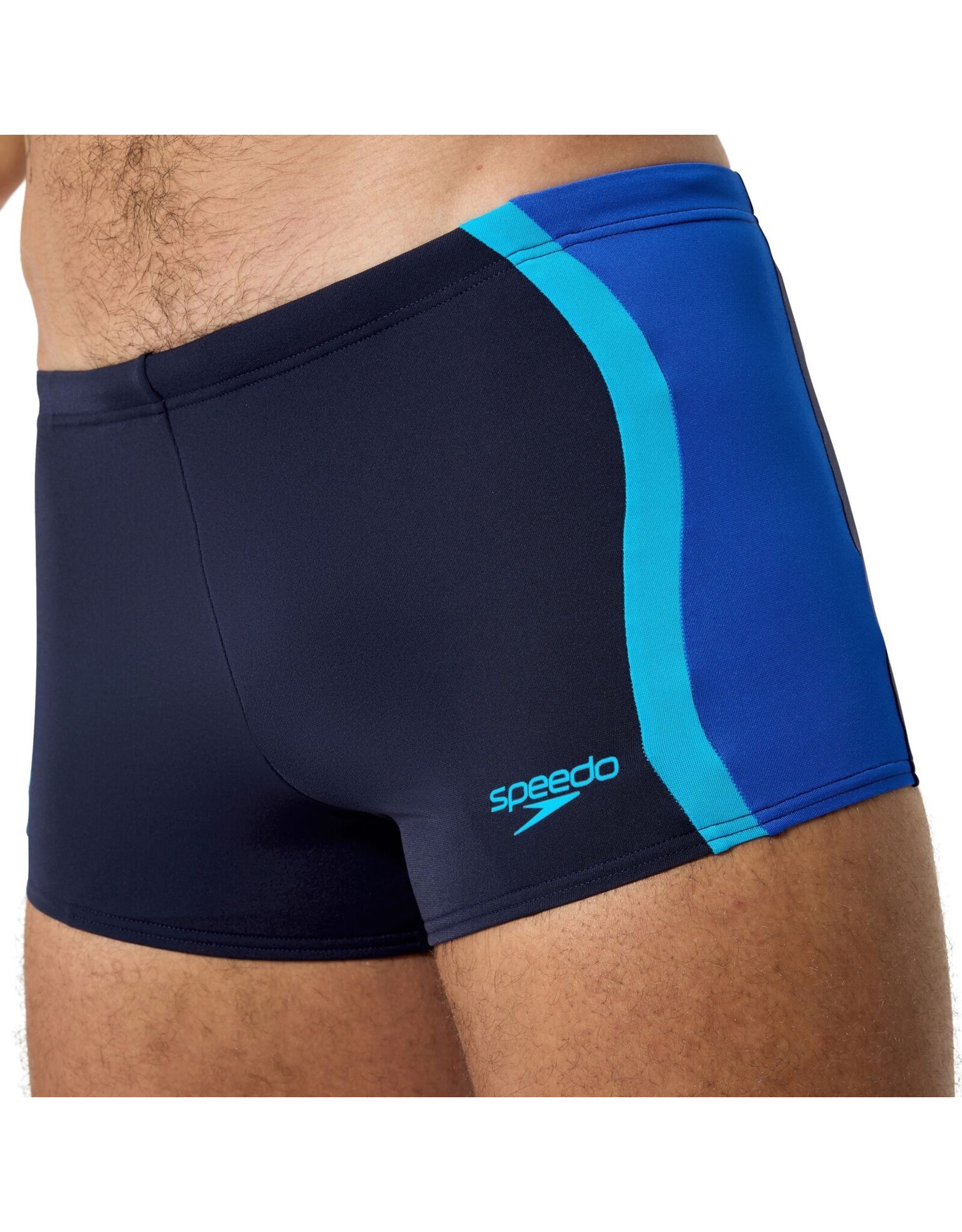 Speedo SOLID SPLICE AQSH NAV/BLU