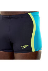 Speedo SOLID SPLICE AQUASHORT BLA/GRN