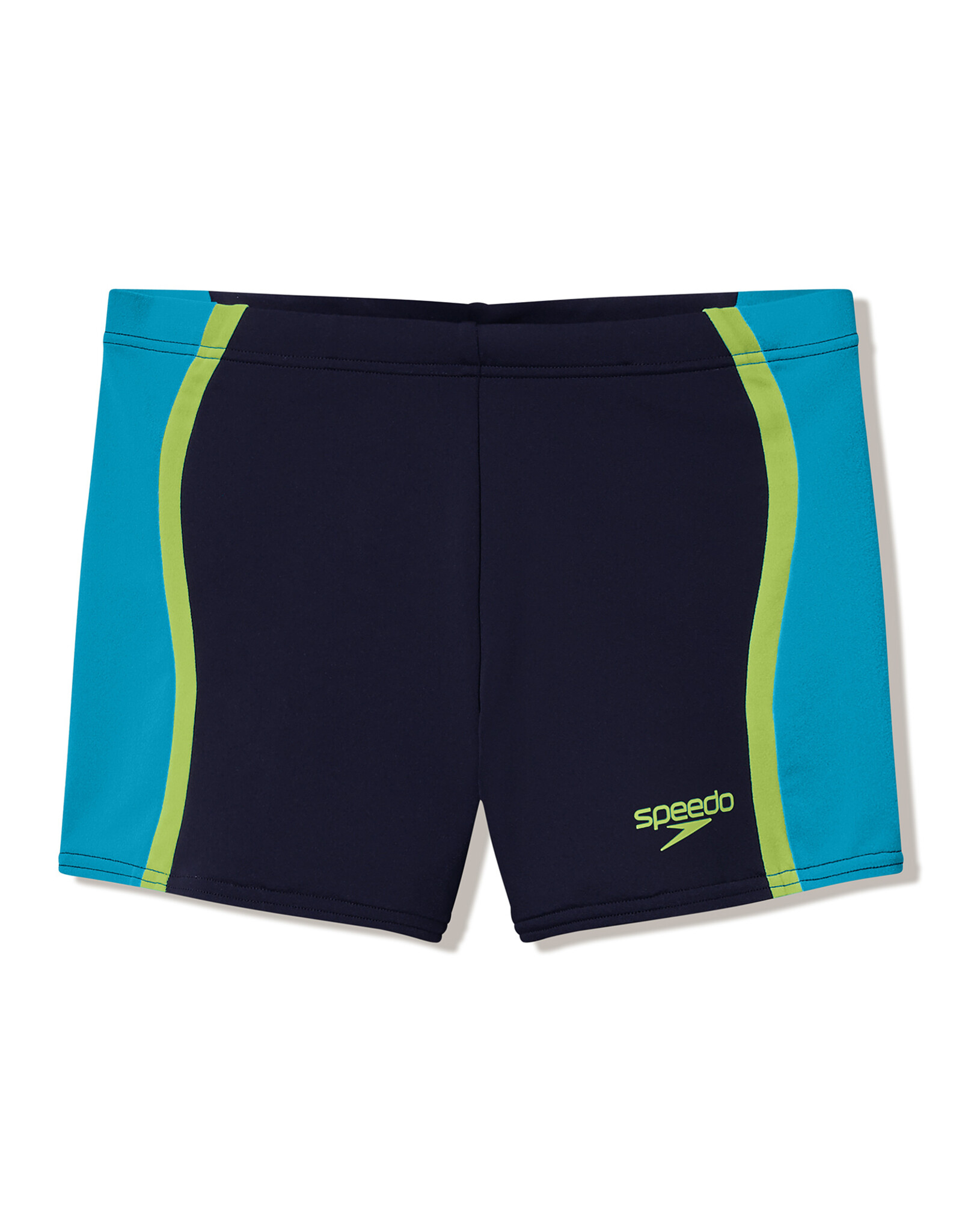 Speedo SOLID SPLICE AQUASHORT BLA/GRN