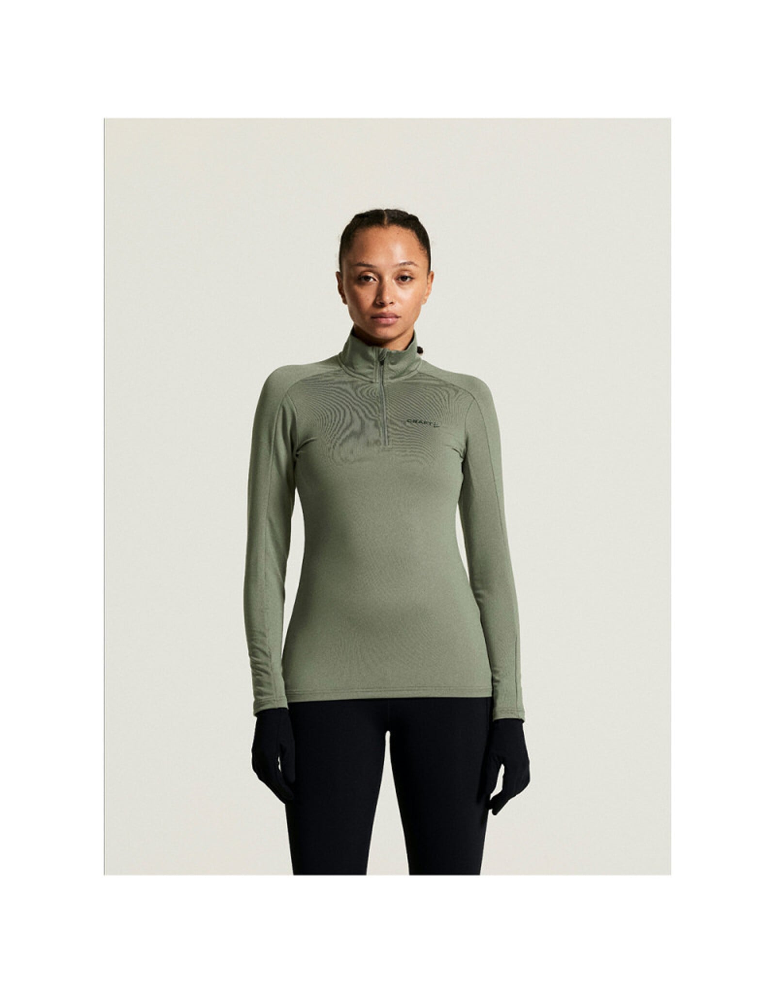 Craft GAIN MIDLAYER W-Dames-LEAF