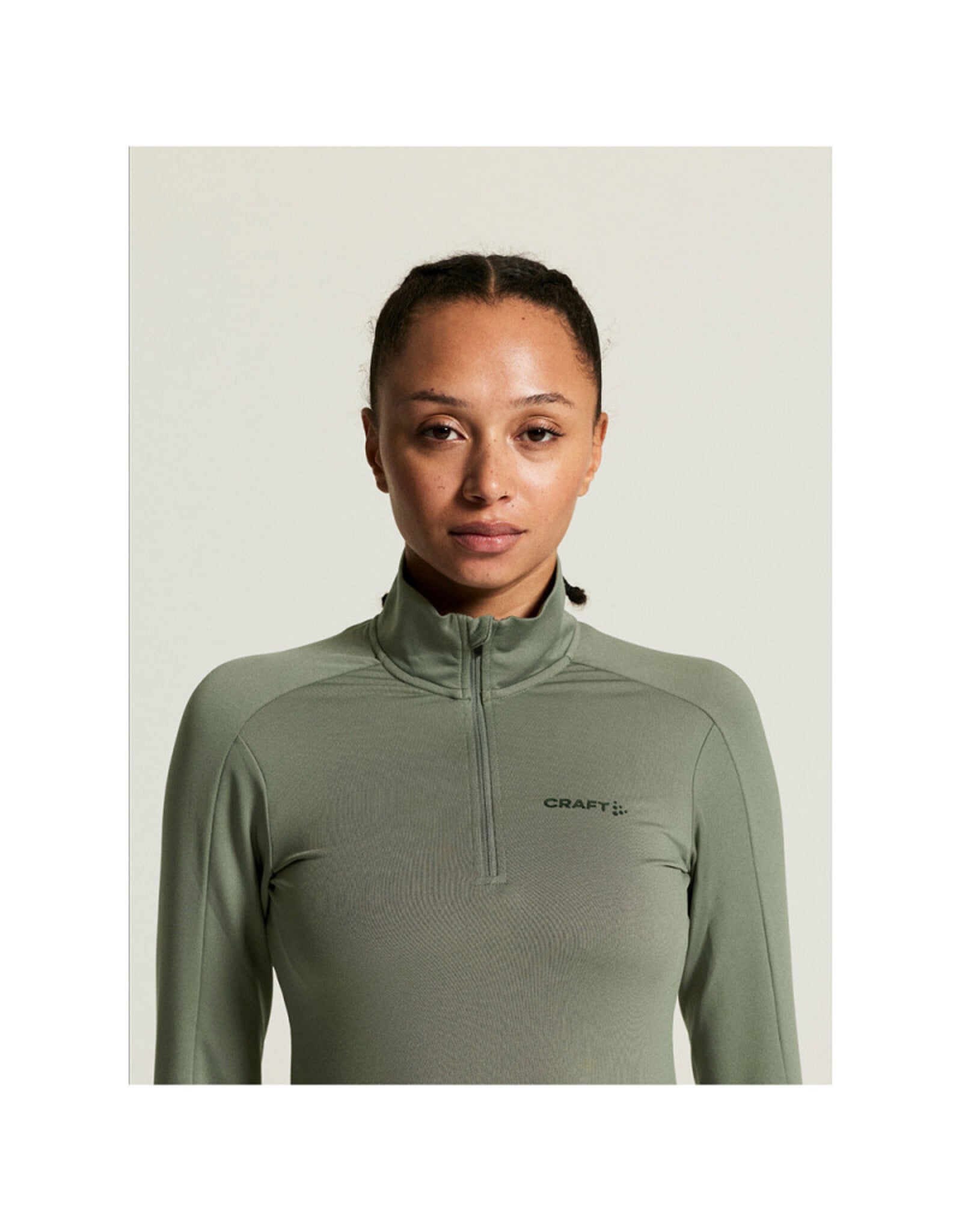 Craft GAIN MIDLAYER W-Dames-LEAF