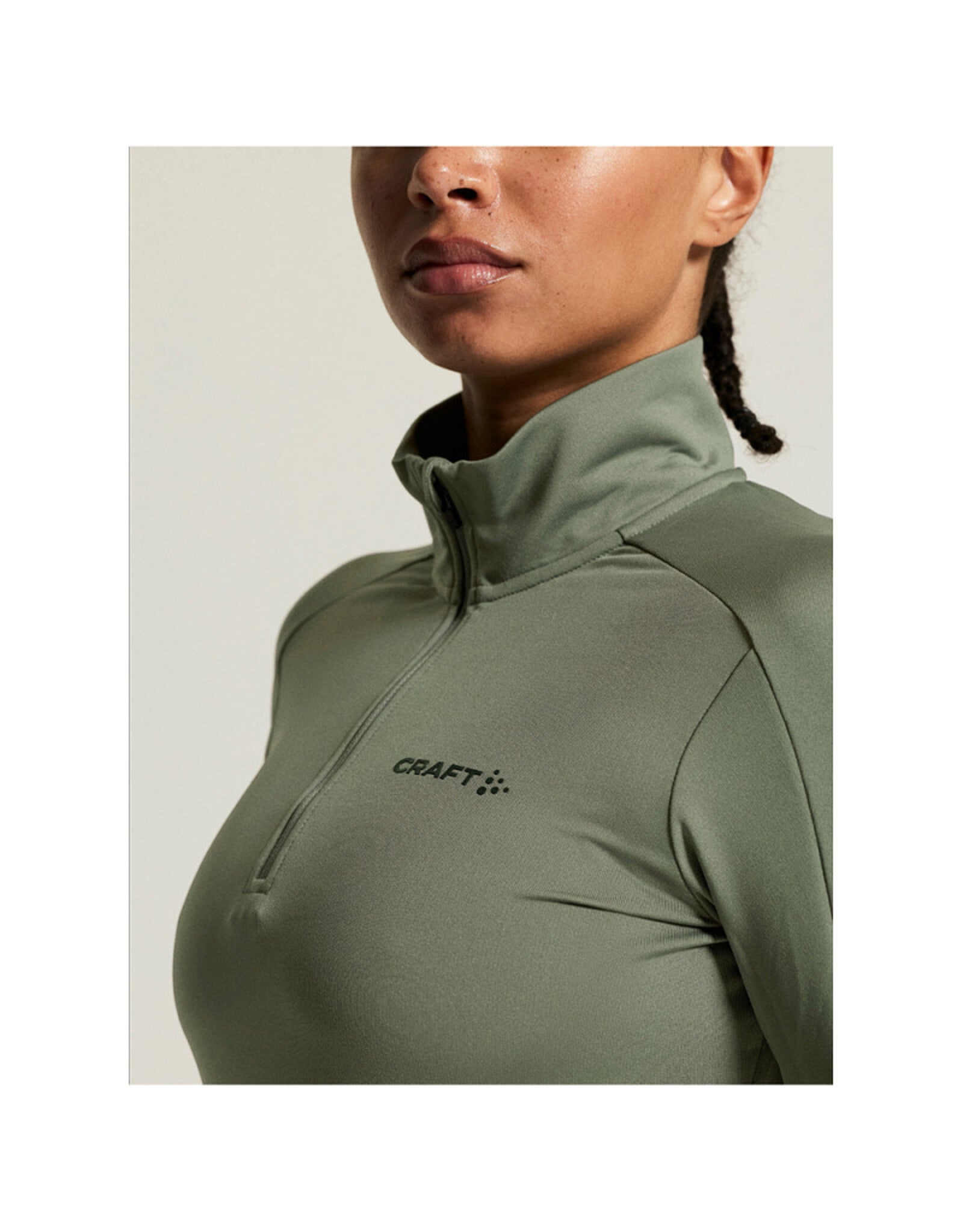 Craft GAIN MIDLAYER W-Dames-LEAF
