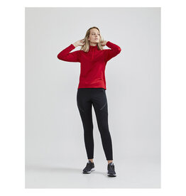 Craft GAIN MIDLAYER W-Dames-BRIGHT RED