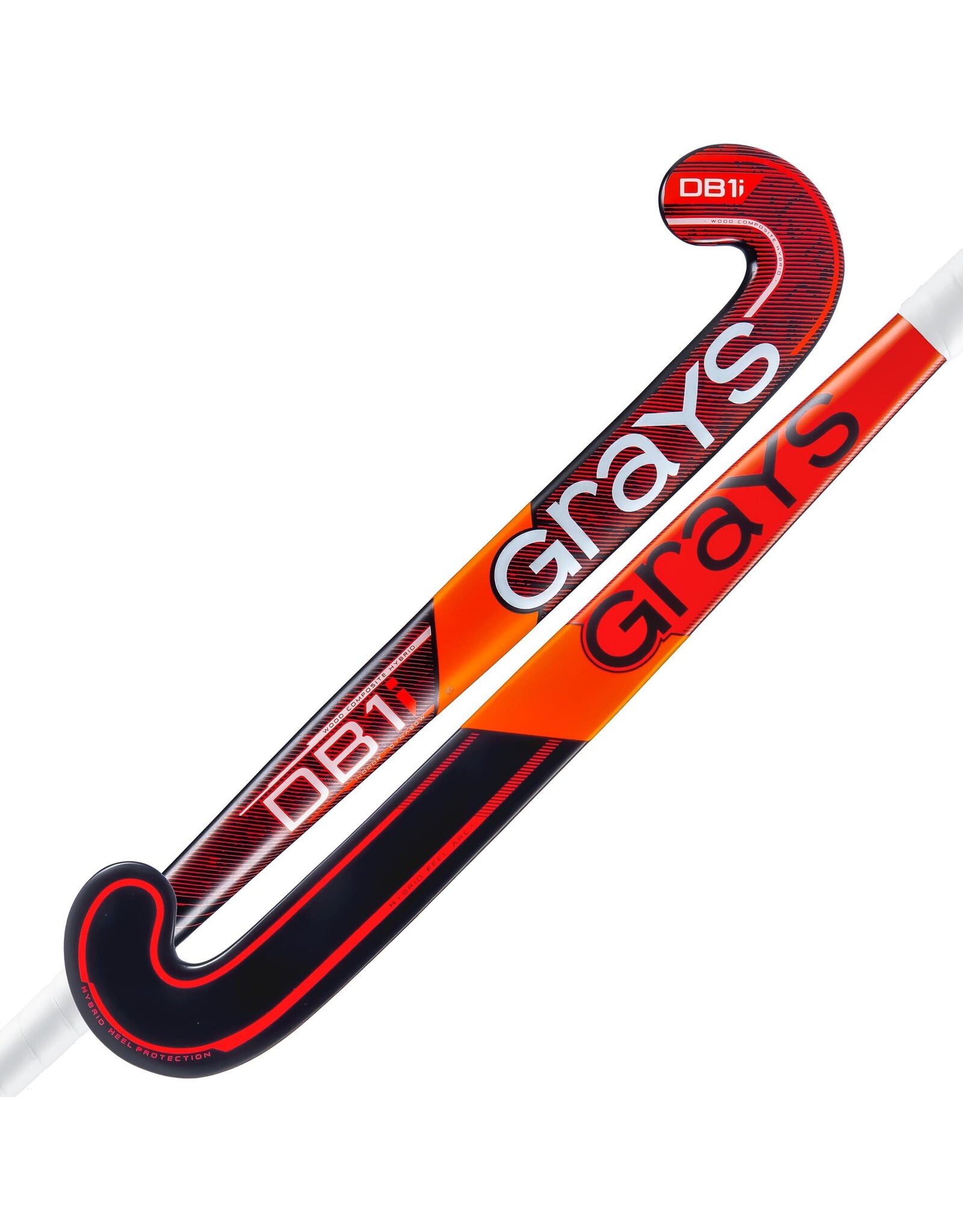 Grays 1i Dynabow Indoor Sn-Fluo Black / Red?White