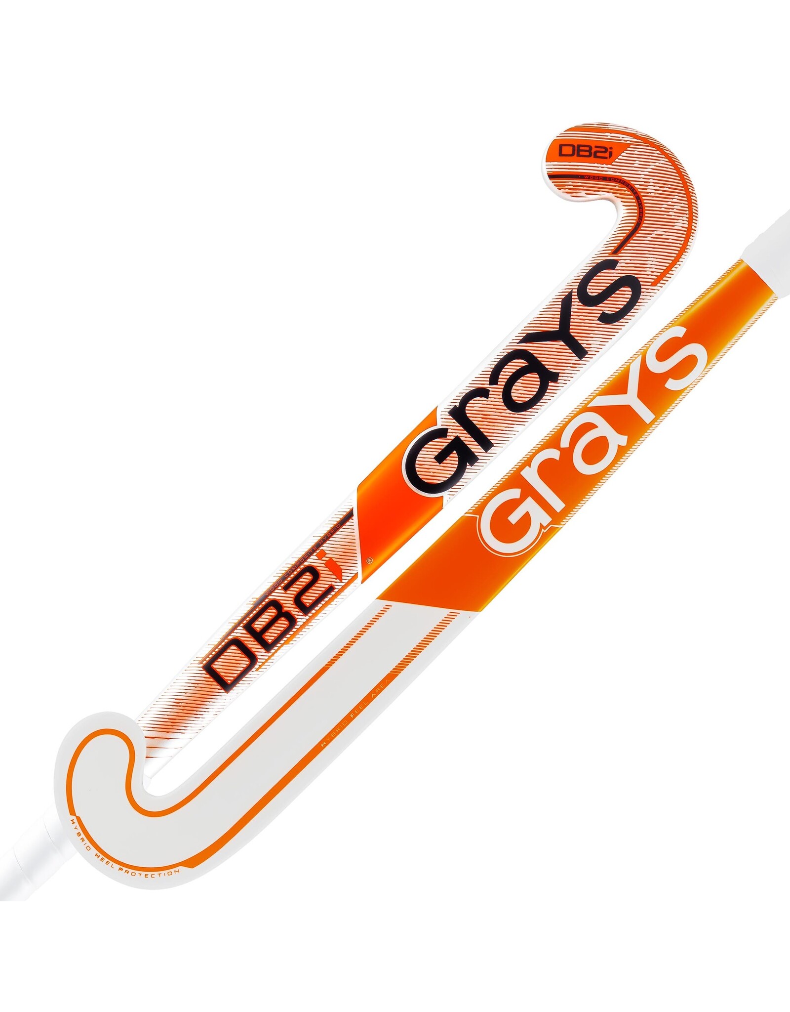 Grays 2i Dynabow Indoor Jn-Fluo White / Orange / Black