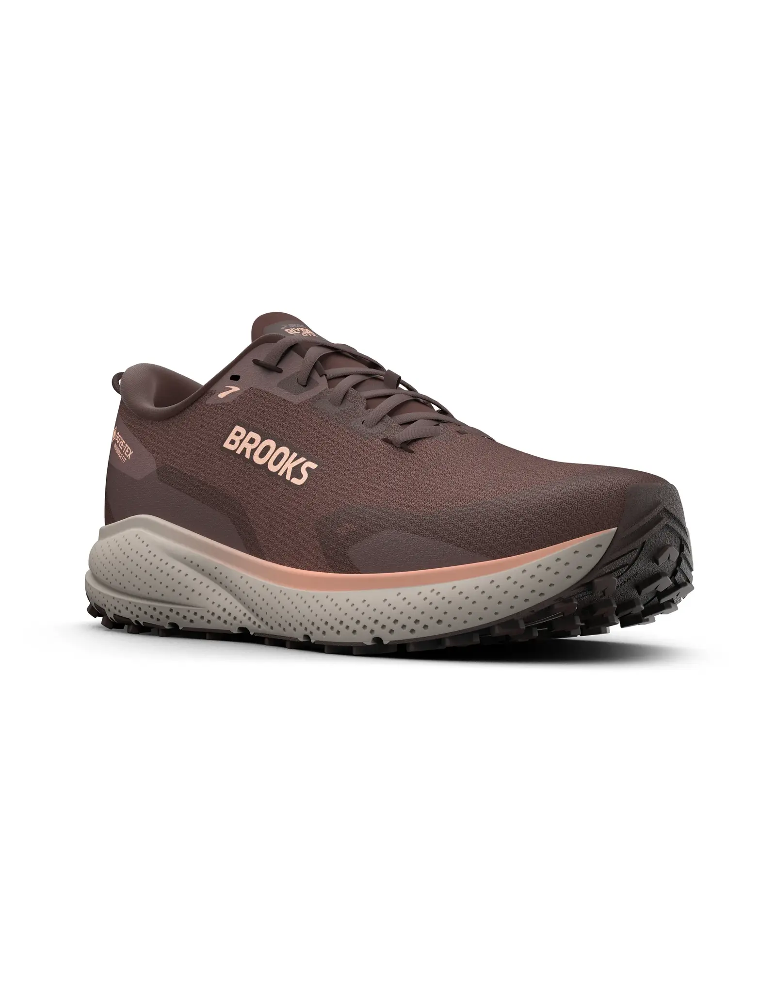 Brooks Divide 6 GTX-Dames-Coffee Bean/Peppercorn/Rose