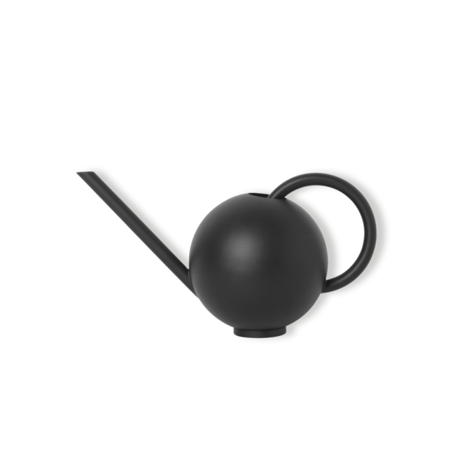 ferm LIVING Orb Watering Can - Black
