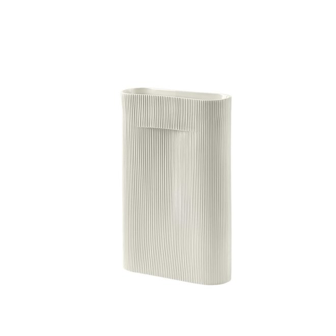 Muuto Ridge Vase H48 Off-White