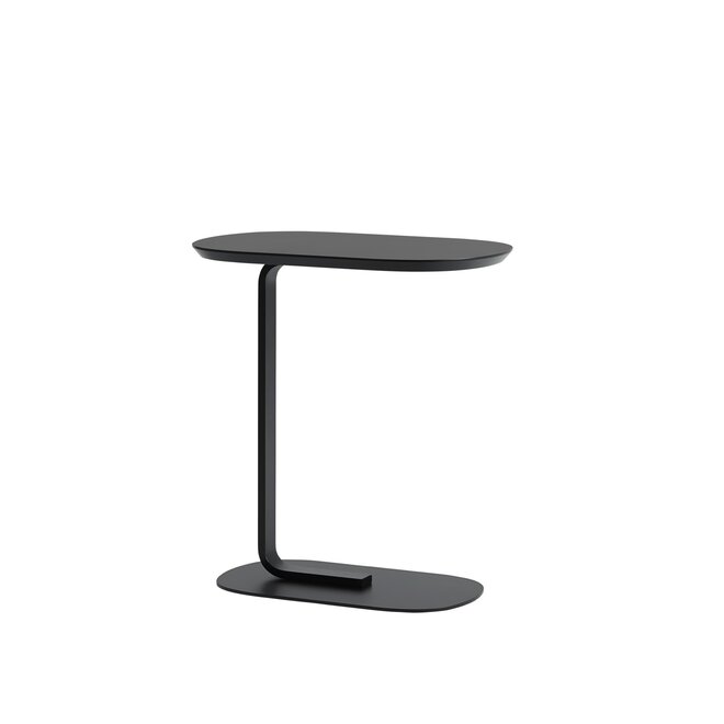 Muuto Relate Side Table Low Black Showmodel