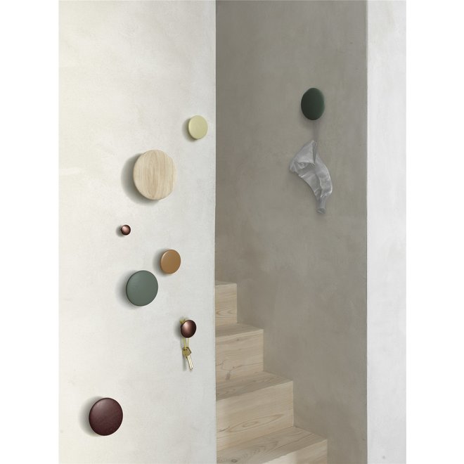 Muuto Dots Wood 6,5cm Dark Grey