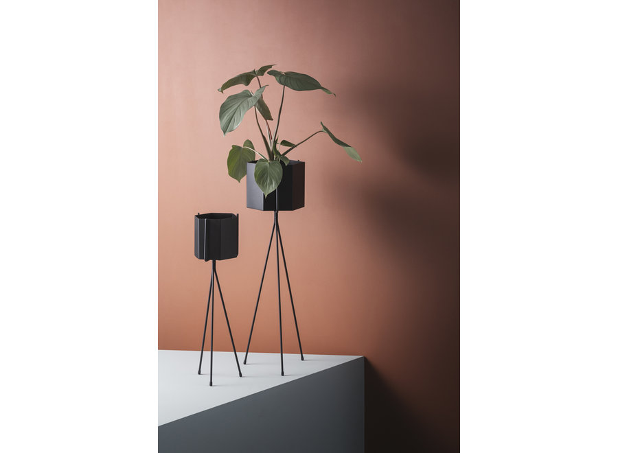 ferm LIVING Plant Stand - Light Grey - Low