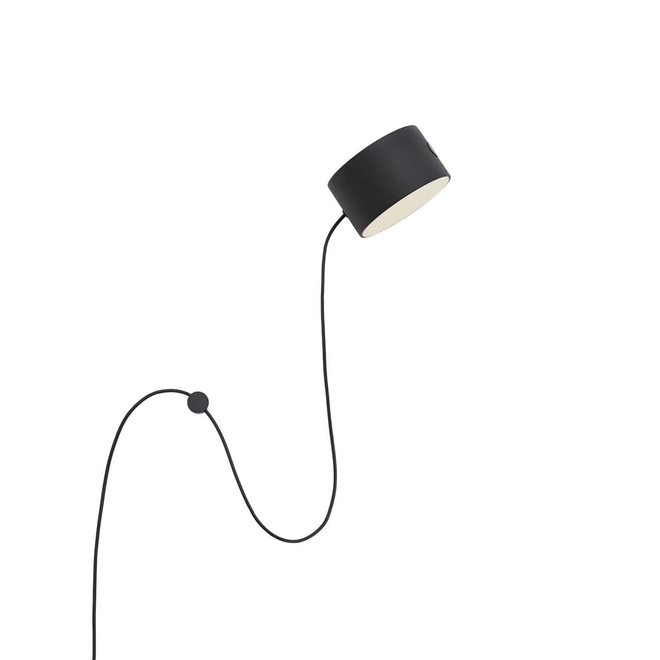 Muuto Post Wall Lamp Black