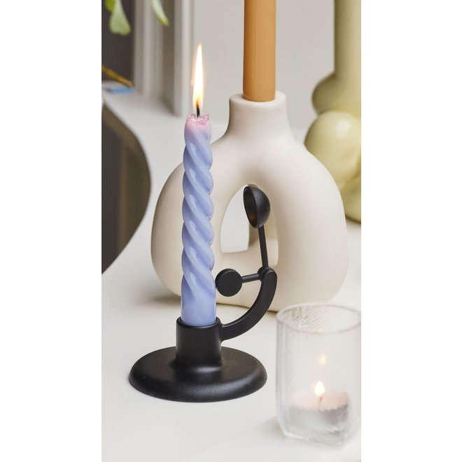 HAY Candle Twist Set of 6 Pcs Arctic Blue Teal Pink