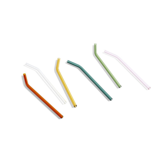 HAY Sip Smooth Straw Set of 6