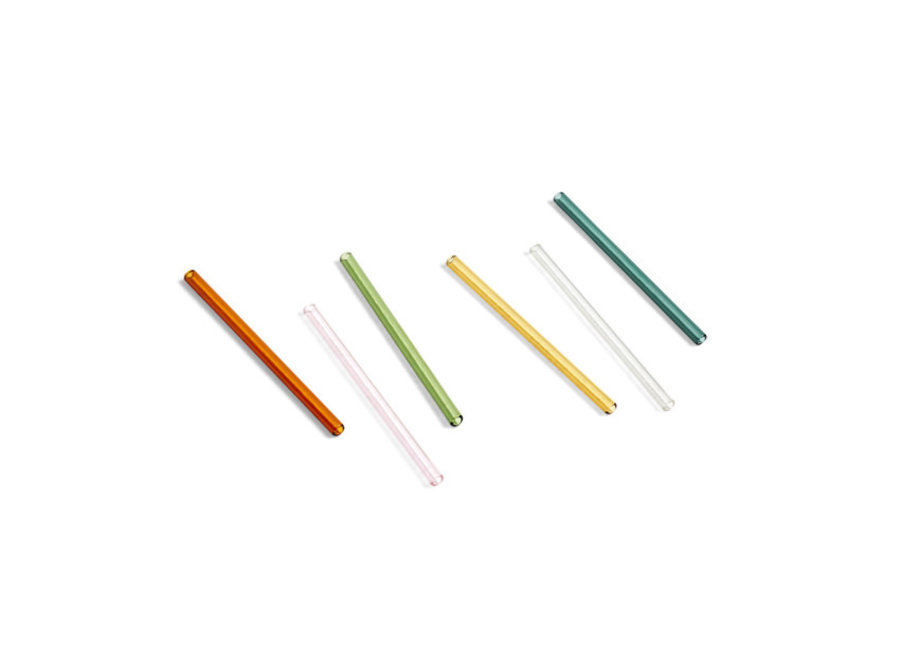 HAY Sip Cocktail Straw Set of 6